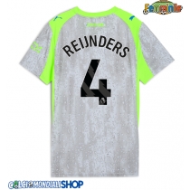 Maglie da calcio Manchester City Tijjani Reijnders #4 Terza Maglia Femminile 2025-26 Manica Corta